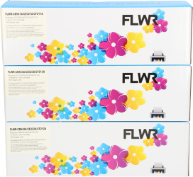 FLWR HP 128 3-pack kleur Front box