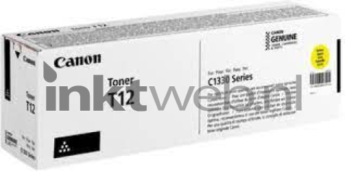Canon T12 geel Front box