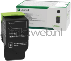 Lexmark 75M2HK0 zwart Combined box and product