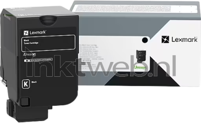 Lexmark 71C0H10 zwart Combined box and product