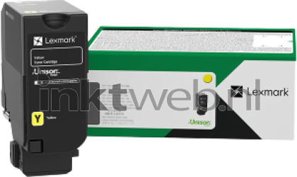Lexmark 71C2XY0 geel Combined box and product