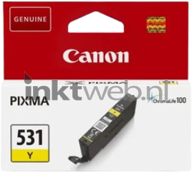 Canon CLI-531 geel Front box