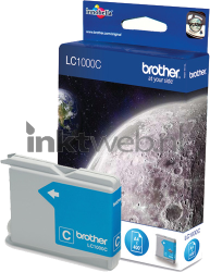 Brother LC-1000C cyaan Combined box and product