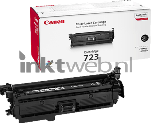 Canon 723 zwart Combined box and product