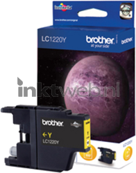 Brother LC-1220Y geel Combined box and product