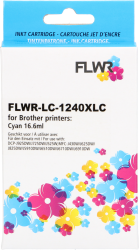FLWR Brother LC-1240XL cyaan Front box