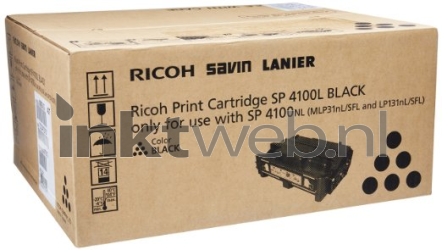 Ricoh SP-4100NL zwart Front box