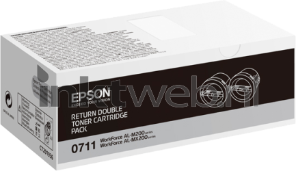 Epson AL-M200/MX200 Duo-pack zwart Front box