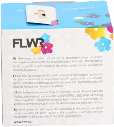 FLWR Dymo  99014 Adreslabel 54 mm x 101 mm  wit Back box