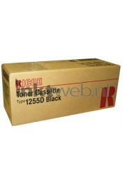 Ricoh Type 1255D (toner) zwart Front box