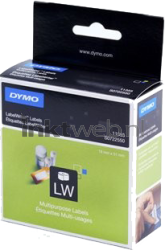 Dymo  11355 Multi functionele labels 28 mm x 51 mm  wit Front box