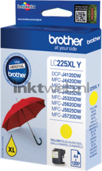 Brother LC-225XLY geel Front box