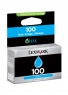 Lexmark 100 cyaan (Inktjet cartridge)