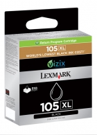 Lexmark 105XL zwart voorkant doosje