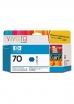 HP 70 Cyaan