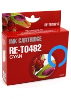 Epson T0482 cyaan voorkant doosje