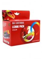 Brother LC-900 Multipack zwart en kleur voorkant doosje