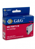 Epson T0873 magenta voorkant doosje
