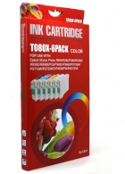 Epson T0807 multipack zwart en kleur voorkant doosje