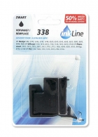 HP 338 zwart van Inkline