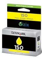 Lexmark 150 geel voorkant doosje