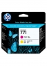HP 771 magenta en geel