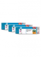 HP 91 3-pack magenta