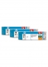 HP 91 3-pack mat zwart