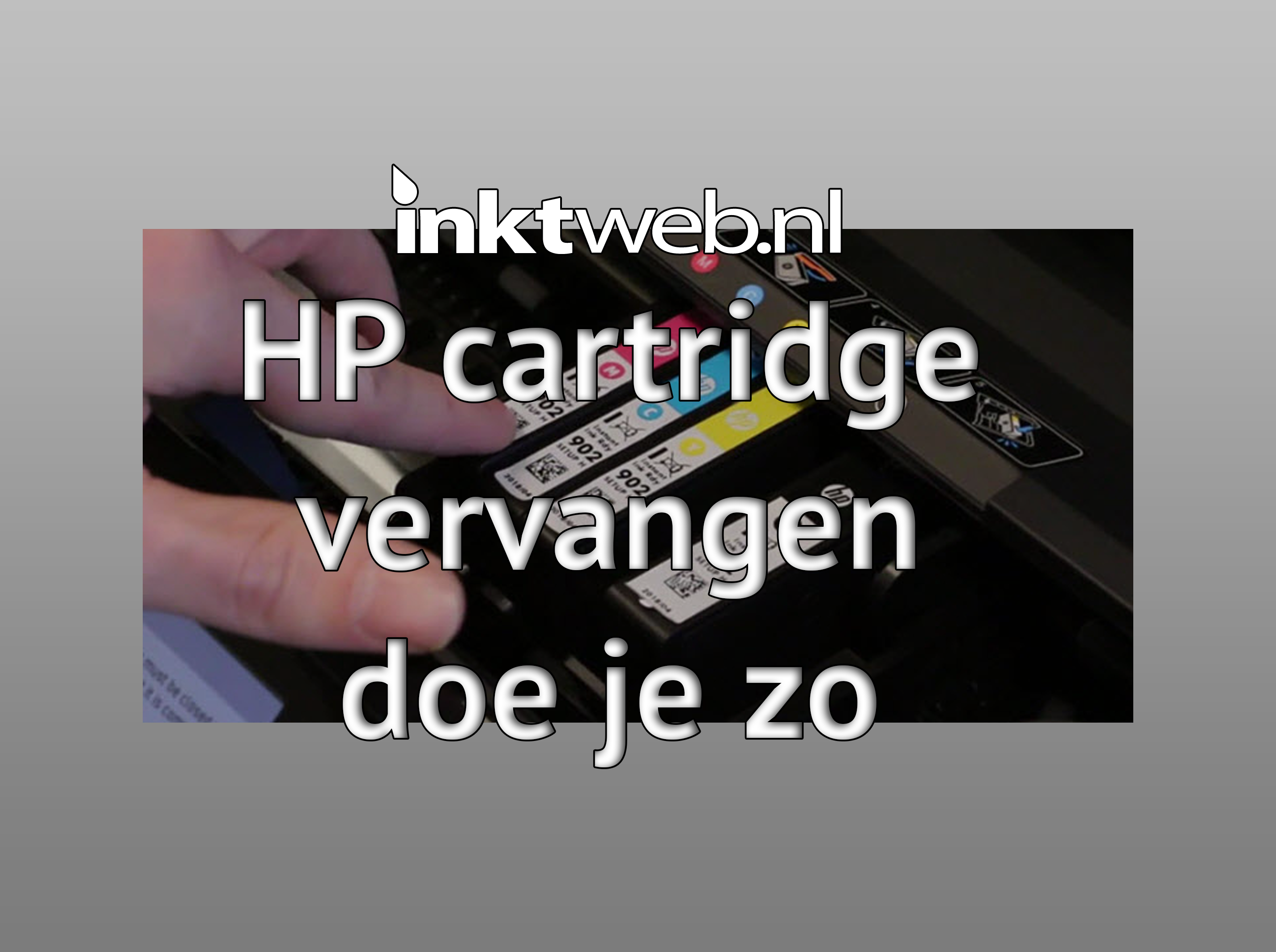 Oeps Minimaal magie HP DeskJet inktcartridge vervangen doe je zo - Inktweb.nl Blog
