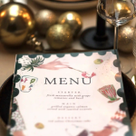 Maak je eigen menukaarten voor je kerstdiner! Maak je eigen menukaarten voor je kertdiner!