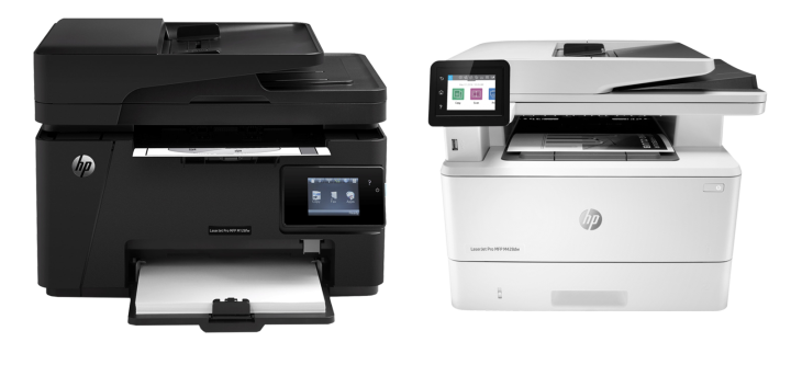 HP LaserJet printers (Normaal en pro)