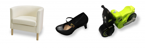 3D-scanner gescande prodcuten