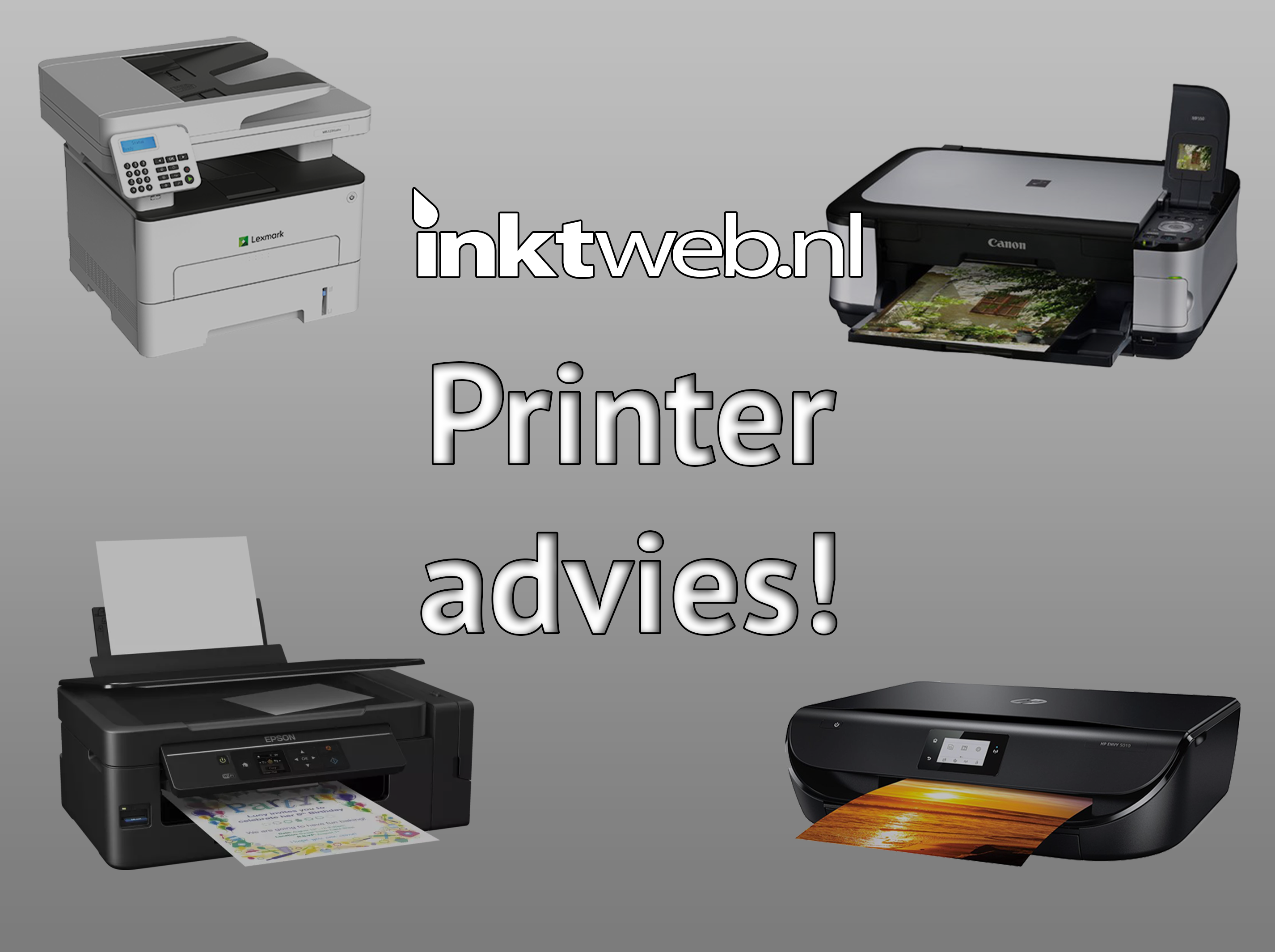 aansporing esthetisch een keer Printer advies: Welke soort printer moet ik kiezen? - Inktweb.nl Blog