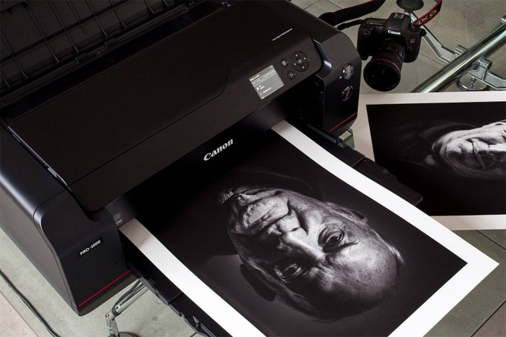 Canon printer is foto's printen