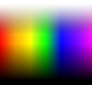 De miljoenen verschillende kleurcombinaties die mogelijk zijn.