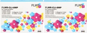 Huismerk Canon PGI-5 / CLI-8 10-pack zwart en kleur (Compatible XXL)