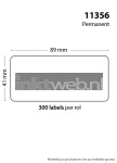 11356 label proper ratio Product only
