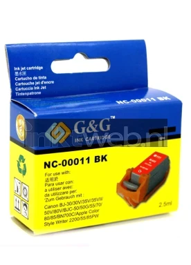 Canon BCI-11BK zwart voorkant doosje Front box