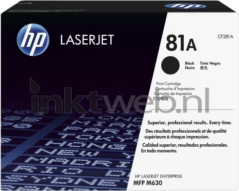 HP 81A zwart