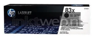 HP 83X zwart (Origineel Hoge Capaciteit)