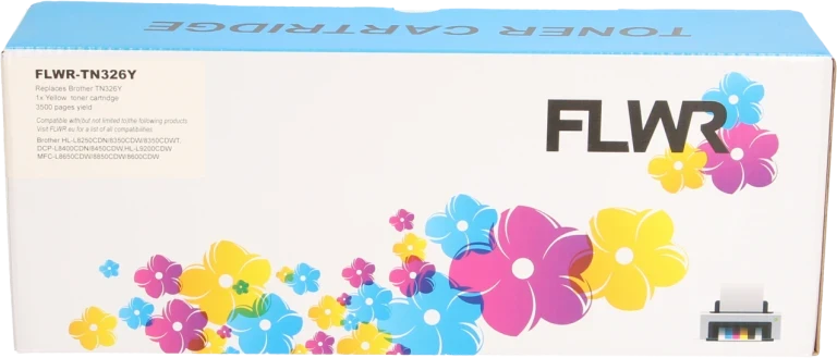 FLWR Brother TN-326Y geel