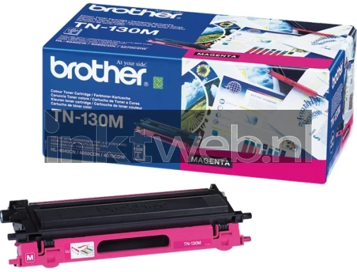 Brother TN-130 magenta combined Combined box and product