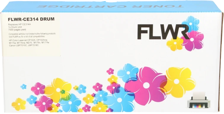 FLWR HP 126A Drum zwart en kleur