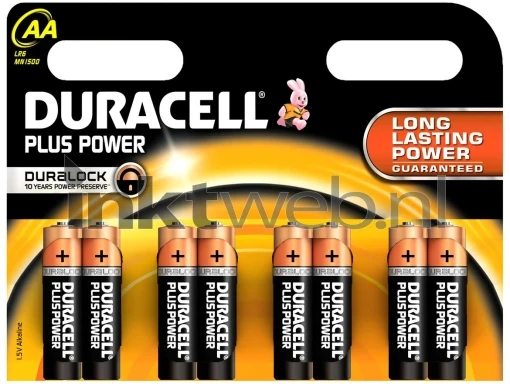 Duracell AA Plus Power 100%