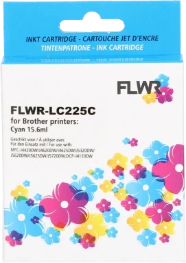 FLWR Brother LC-225XLC cyaan