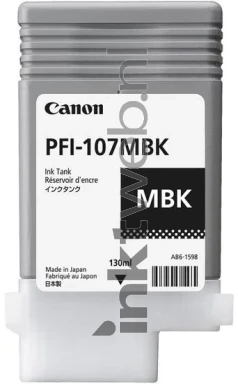 Canon PFI-107 mat zwart