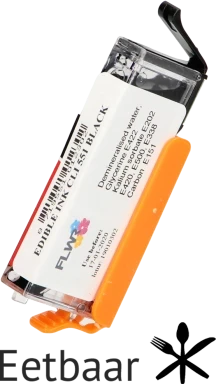 FLWR Eetbaar CLI-551BK zwart