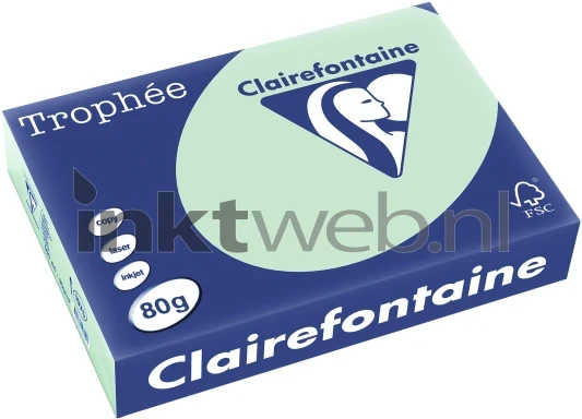 Clairefontaine A4 papier gekleurd Groen