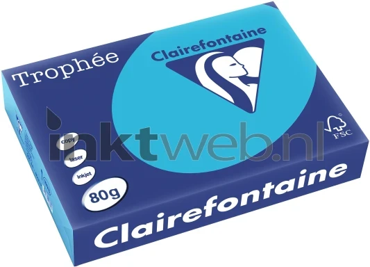 Clairefontaine A4 papier gekleurd Koningsblauw