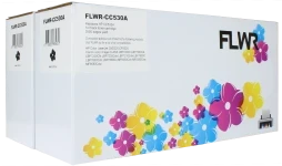 FLWR HP 304AD 2 pack zwart (Huismerk (compatible))